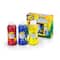 12 Packs: 3 ct. (36 total) Crayola Primary Colors Washable Fingerpaints